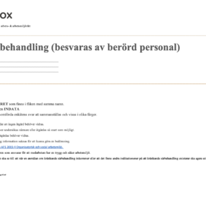 kränkande särbehandling enkät